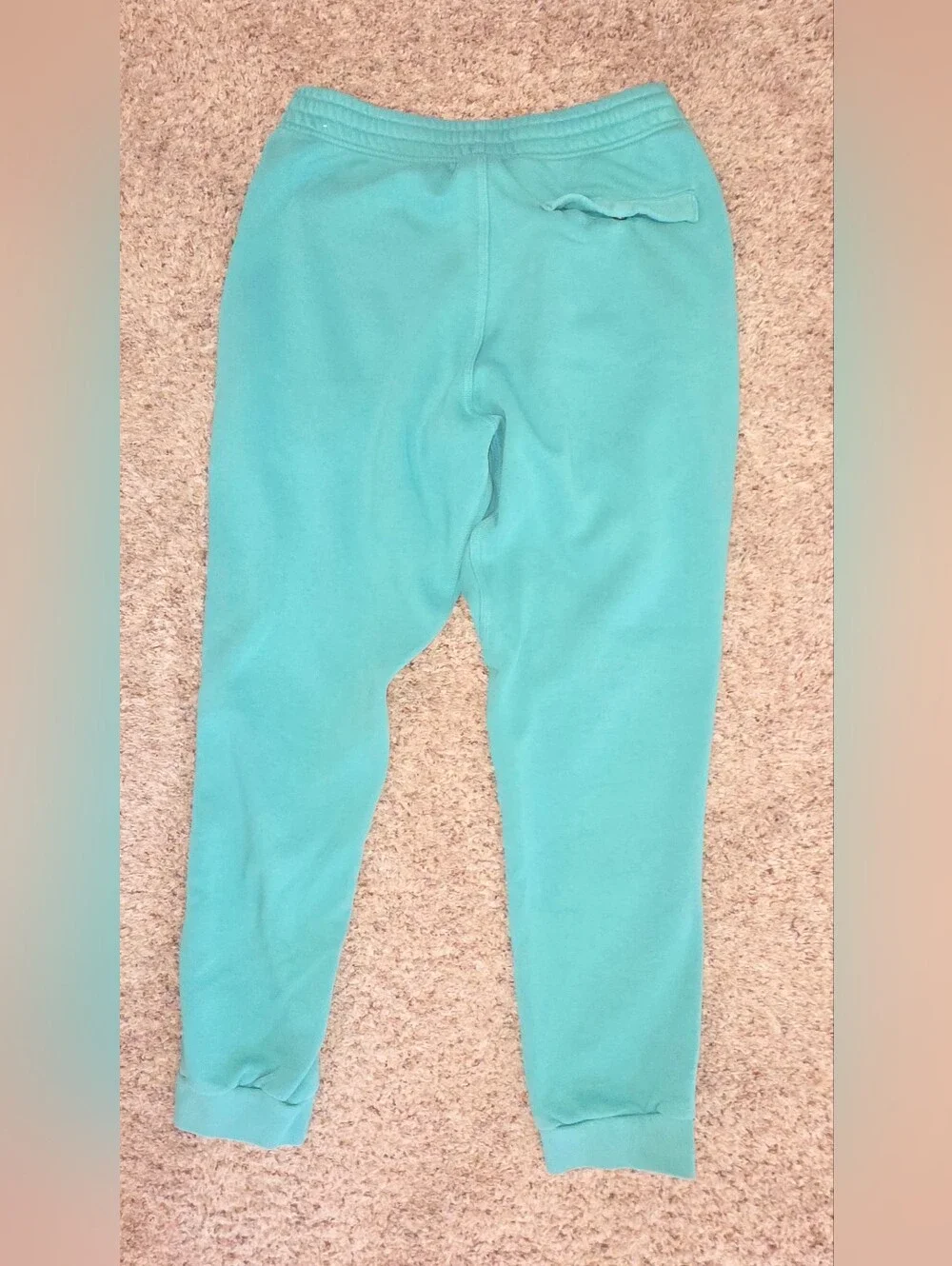 Nike Sportswear Club Fleece Men's Joggers Teal Sweatpants Size Large